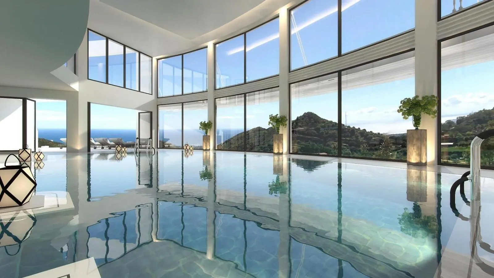New Ocean View Property Centrally Located, Just 3 Minutes To Marbella City Center Ojen 0*,  Spain