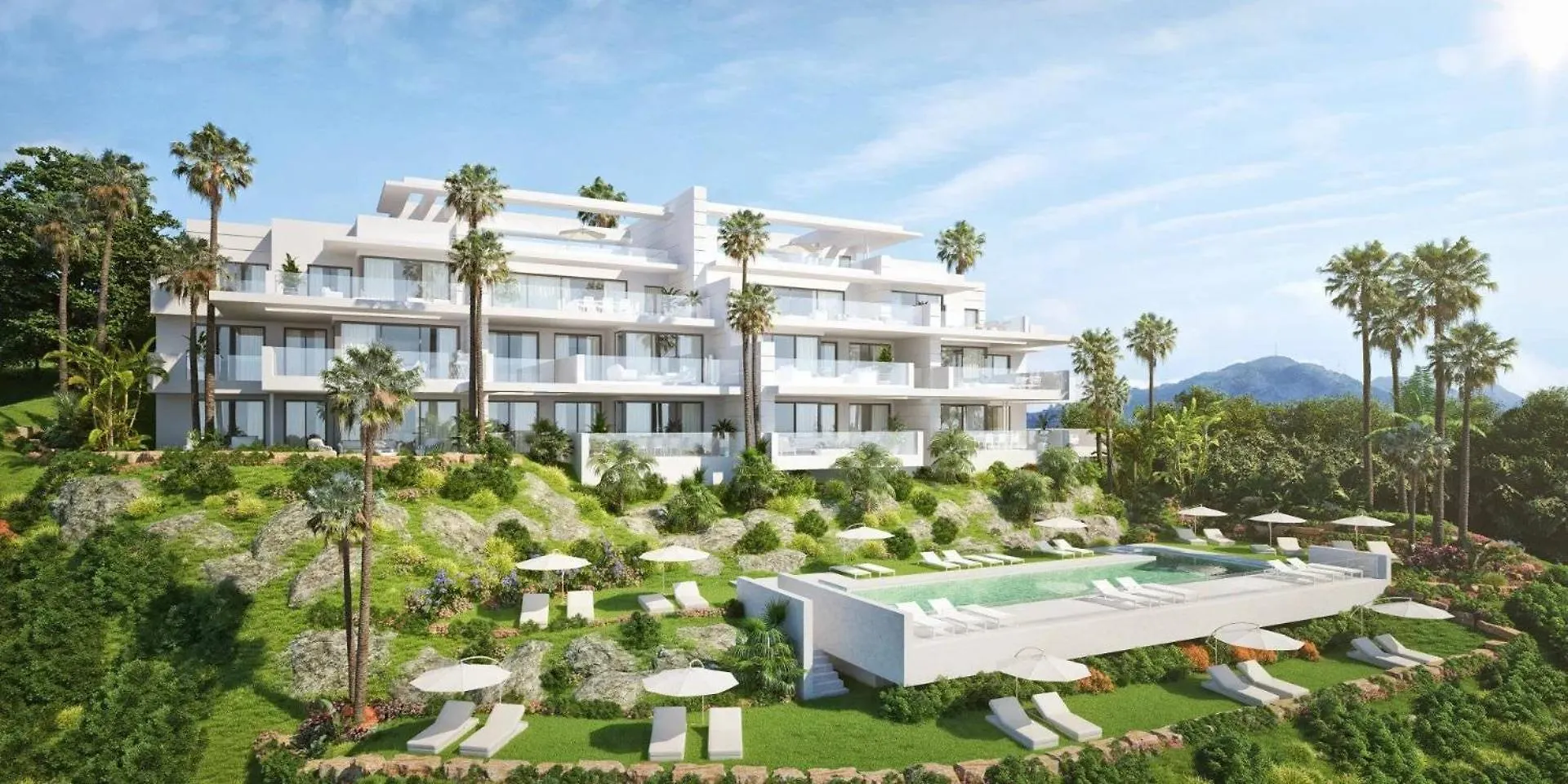 Lägenhet New Ocean View Private Property Centrally Located, Just 3 Minutes To Marbella City Center Ojén